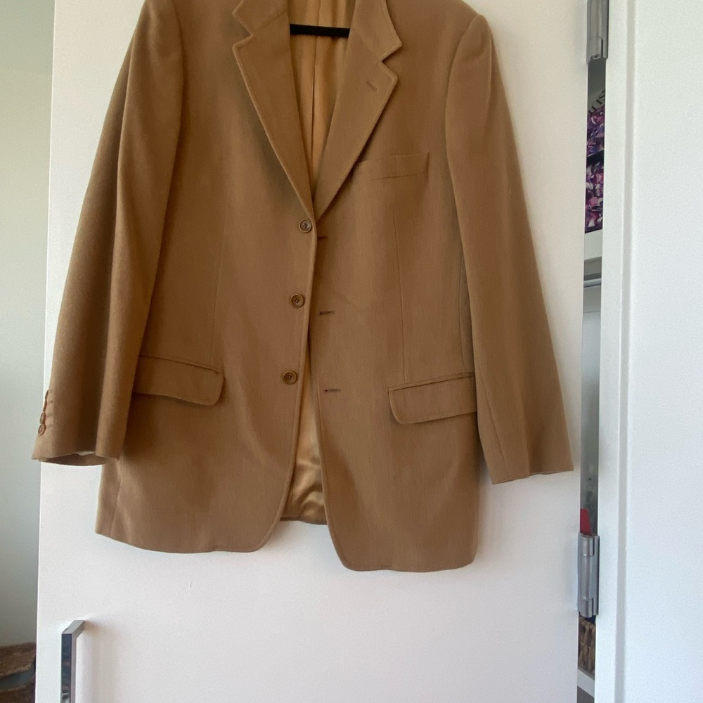 Elegant Tan Men's Blazer